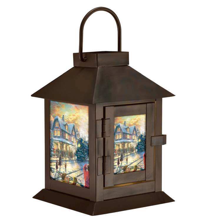 All Aboard For Christmas LED Coach Lantern
